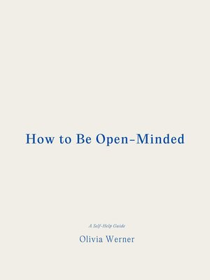 cover image of How to Be Open-Minded